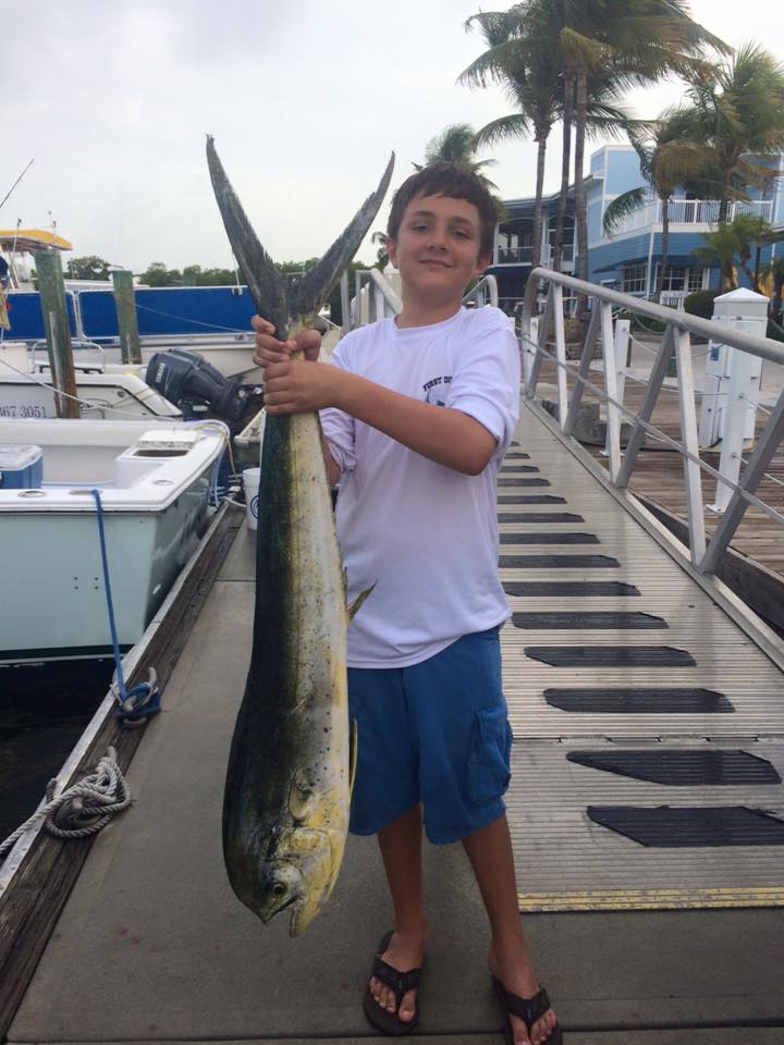 Angler with a 27-inch catch in Florida