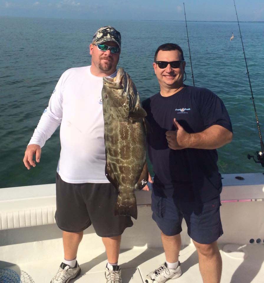Two anglers fishing in Key Largo