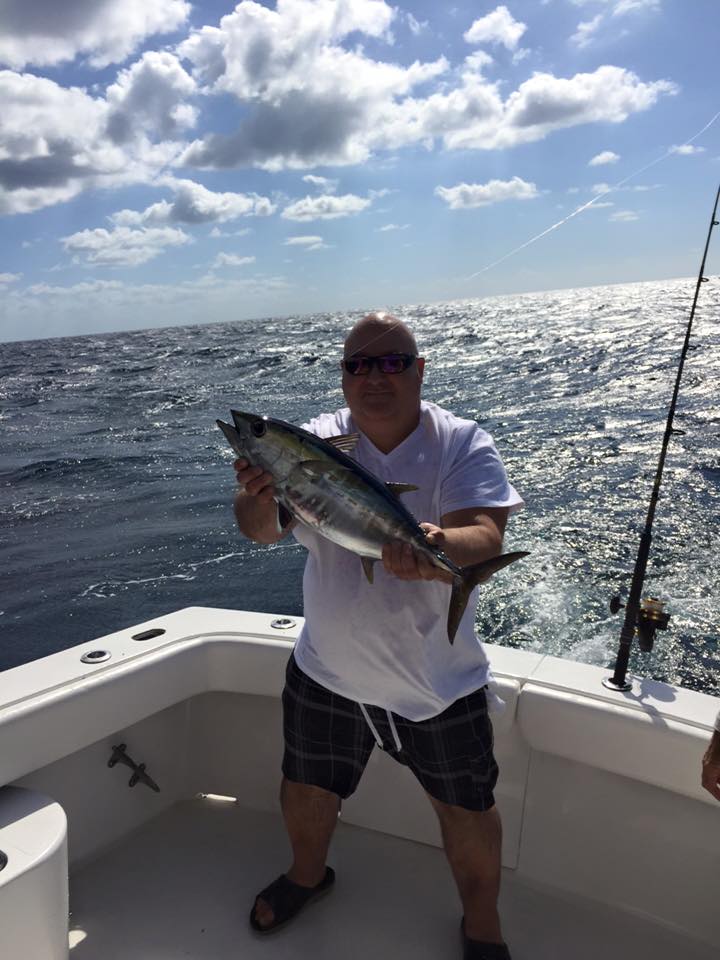 Dogtooth tuna caught during FL fishing
