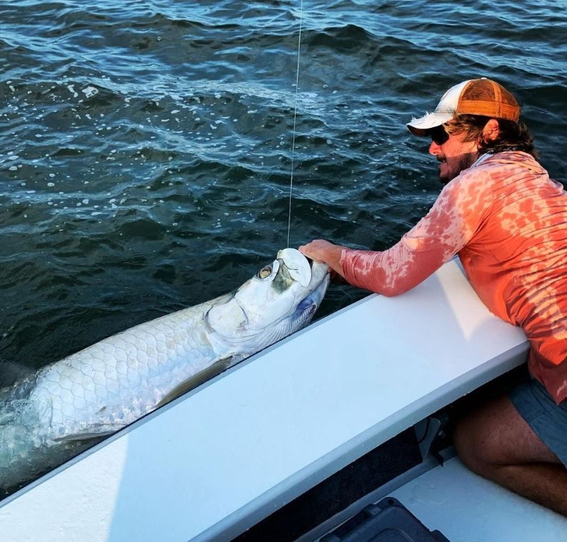 Angler fishing in SC