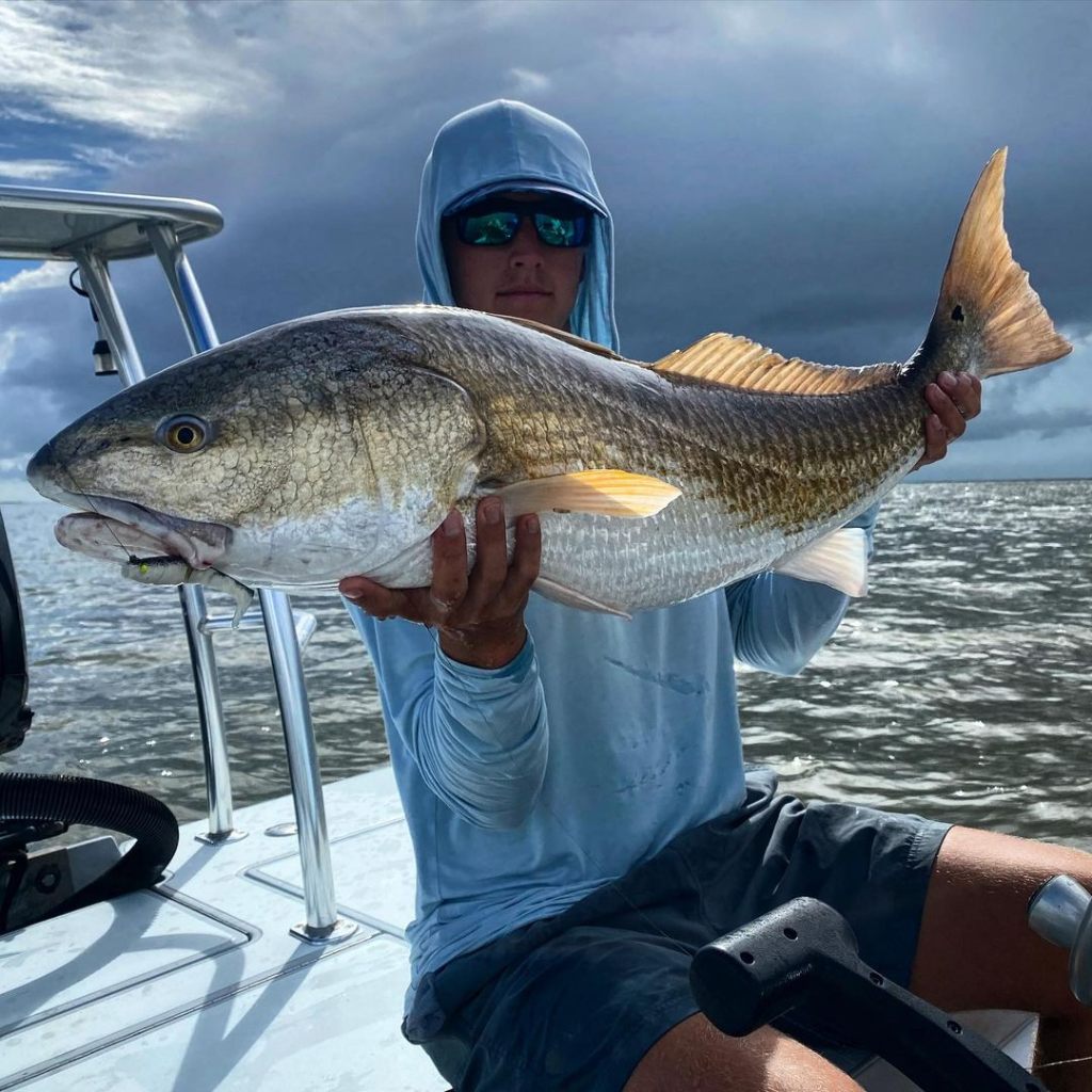 Redfish caught in Mount Pleasant