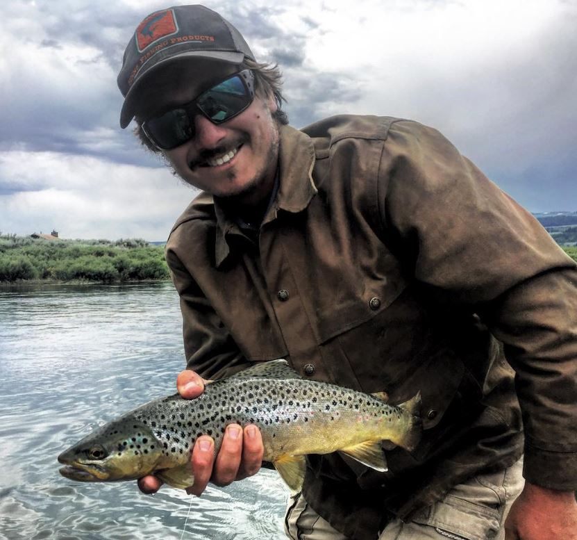 Photograph of a sea trout fishing catch in South Carolina