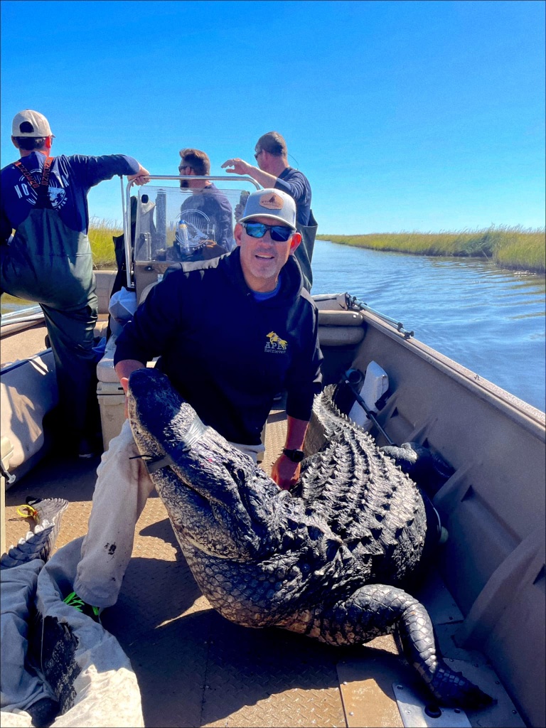 Two people hunting in Ponchatoula
