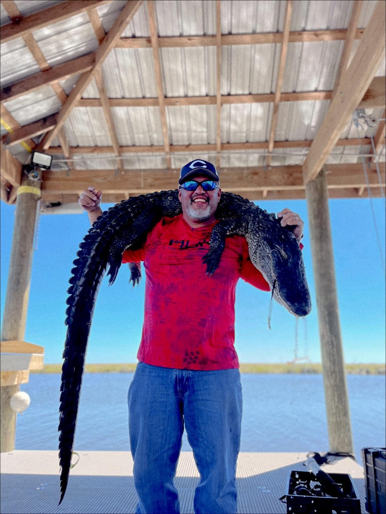 Two fish caught while hunting in LA