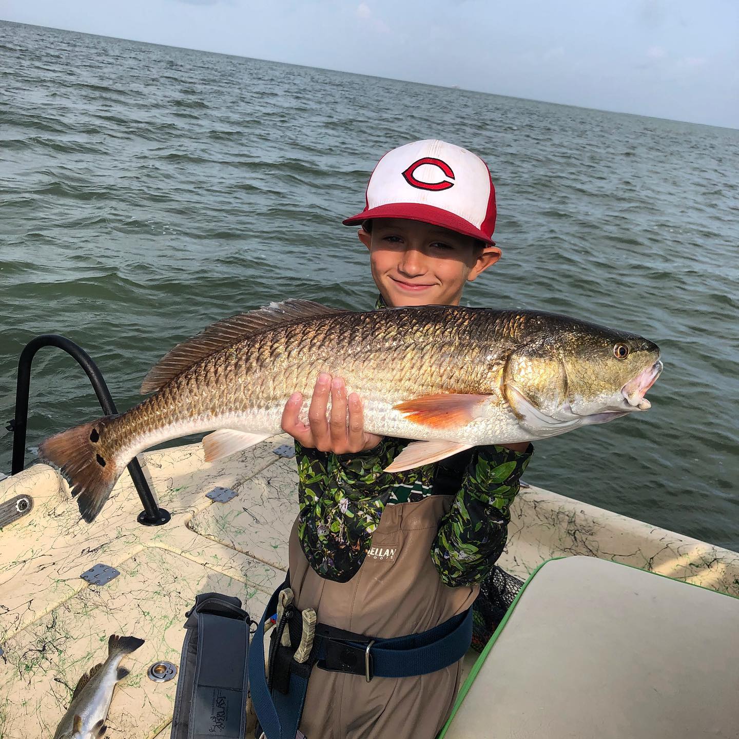 Redfish caught in Port O'Connor