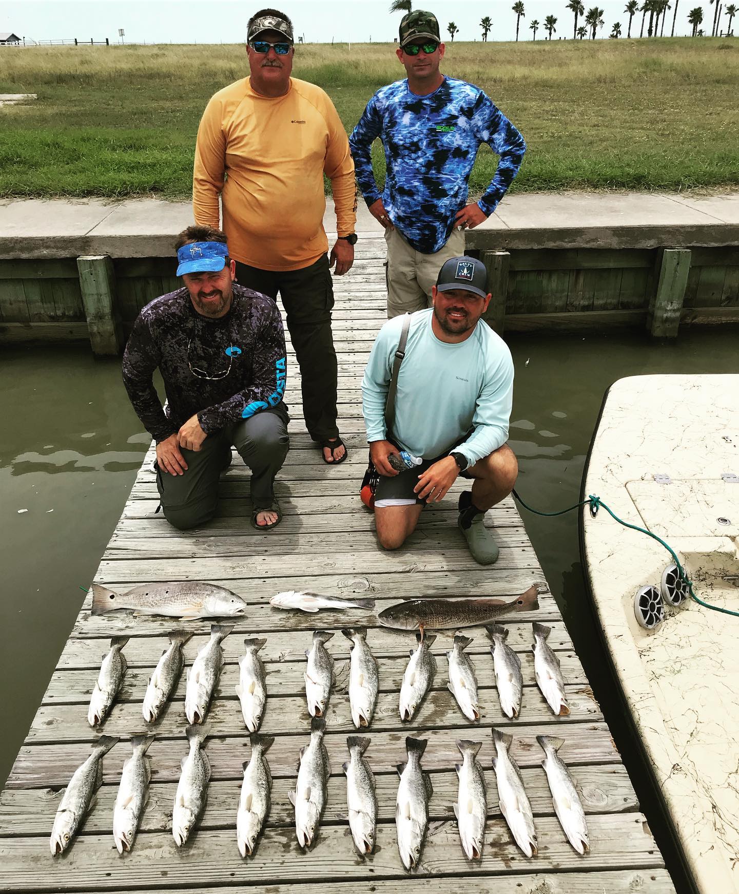 9 spotted weakfish caught in Port O'Connor