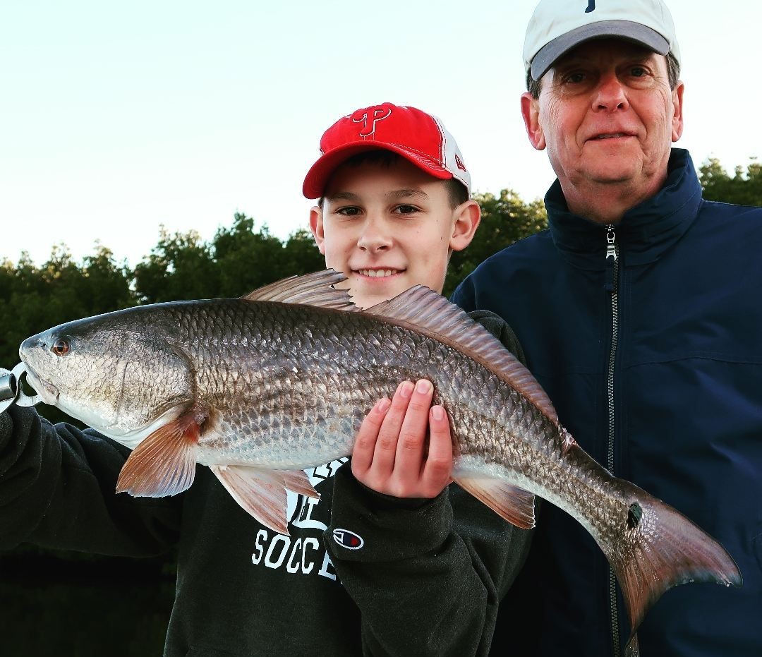 Saint Petersburg FL guided fishing charter boat targeting trout and redfish on coastal flats