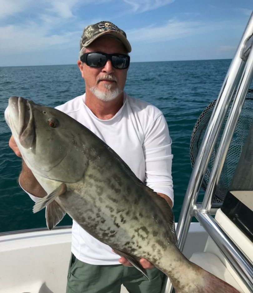 Full-day reef fishing charter boat in Saint Petersburg FL targeting grouper and snapper