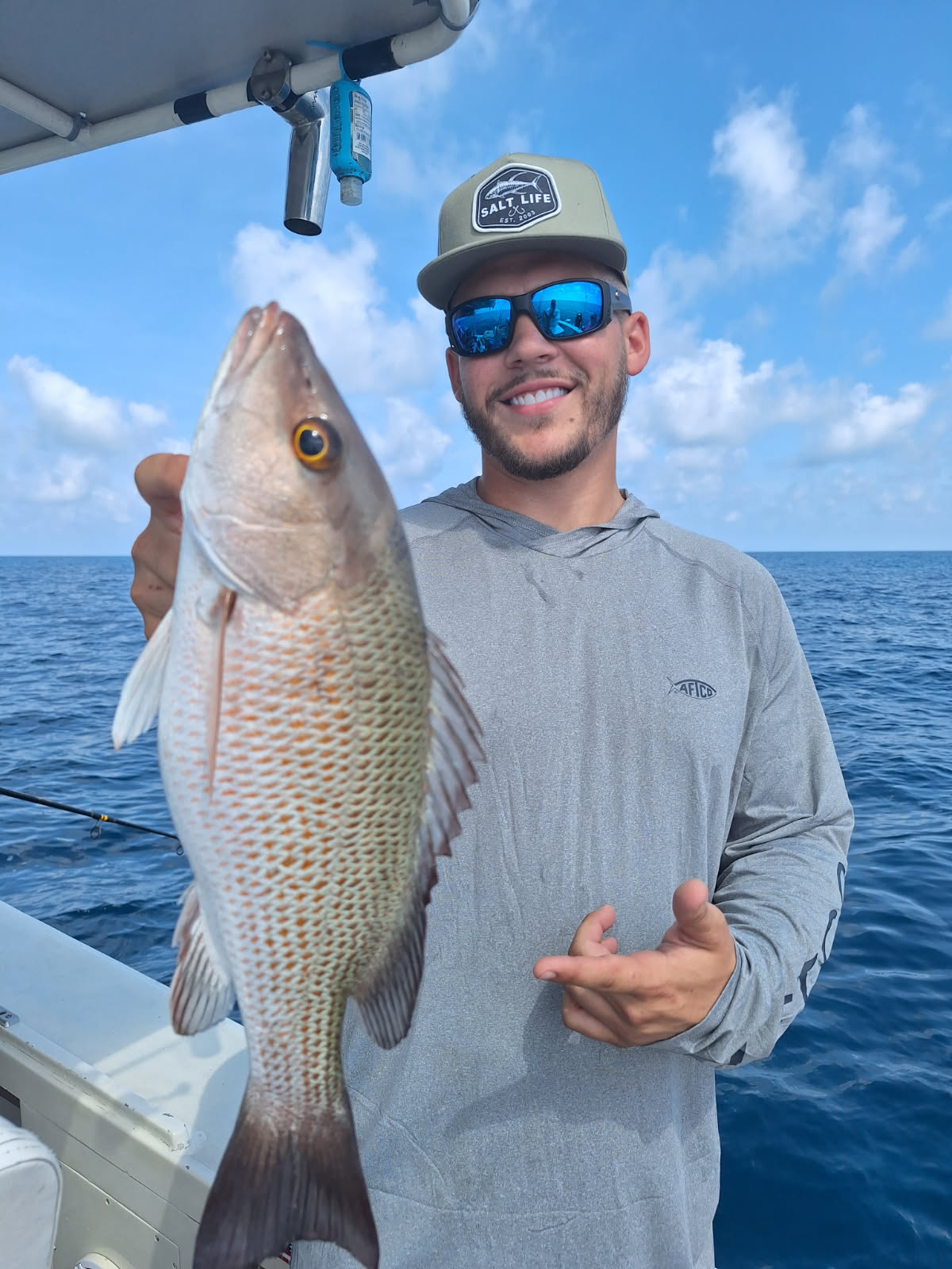 Grey Snapper caught while fishing in FL