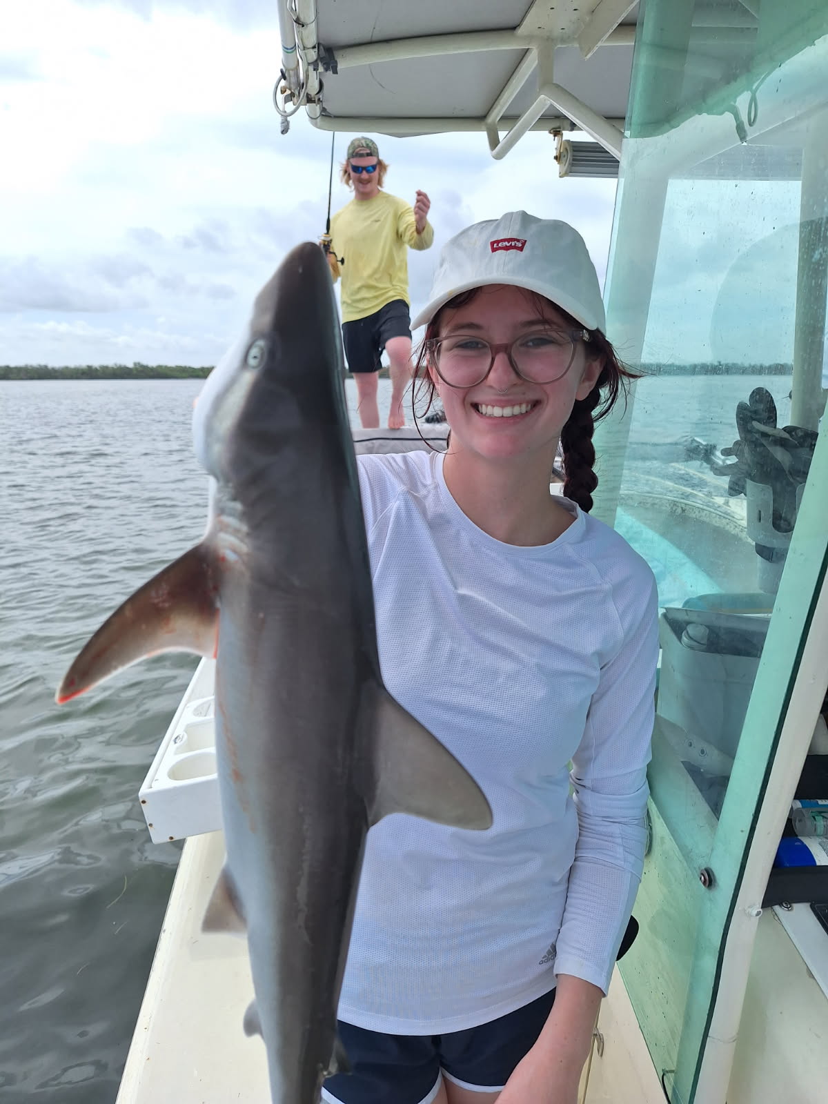 Sandbar shark caught by two anglers in Riverview