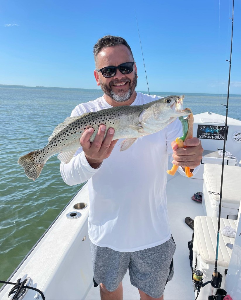 Spotted Weakfish caught in FL