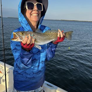 Lone angler fishing in FL