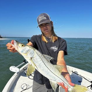 Snook fish caught while fishing in Fort Myers