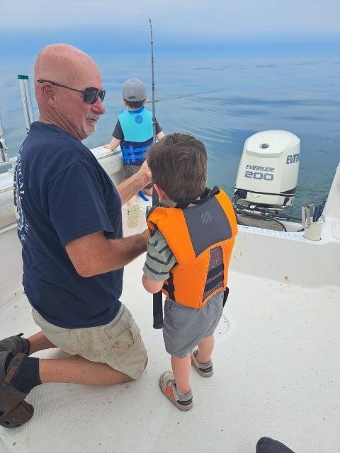Angler fishing in Ohio