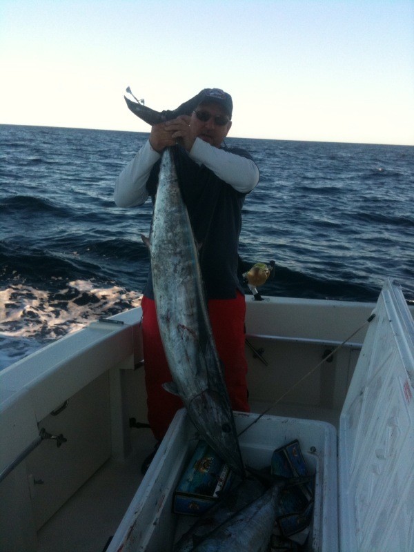 A lone angler reels in a 39-inch catch in TX