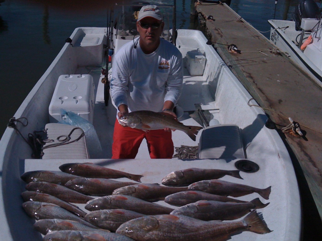 4-hour jetty fishing trip targeting trout, redfish, flounder, sharks in inshore waters