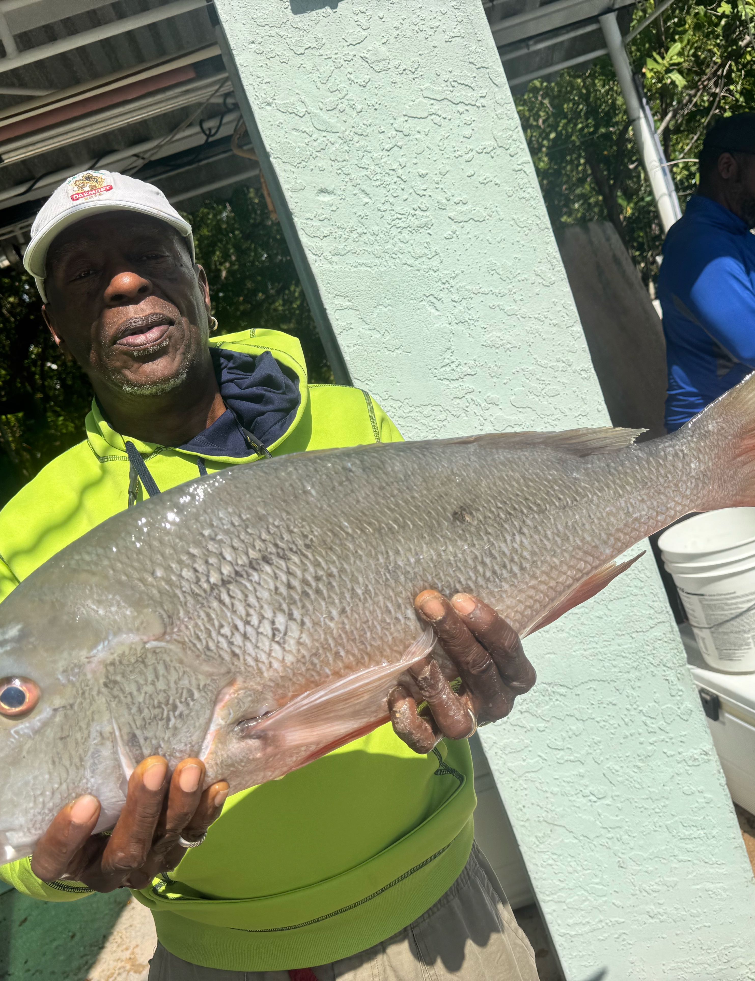A person fishing in Key Largo