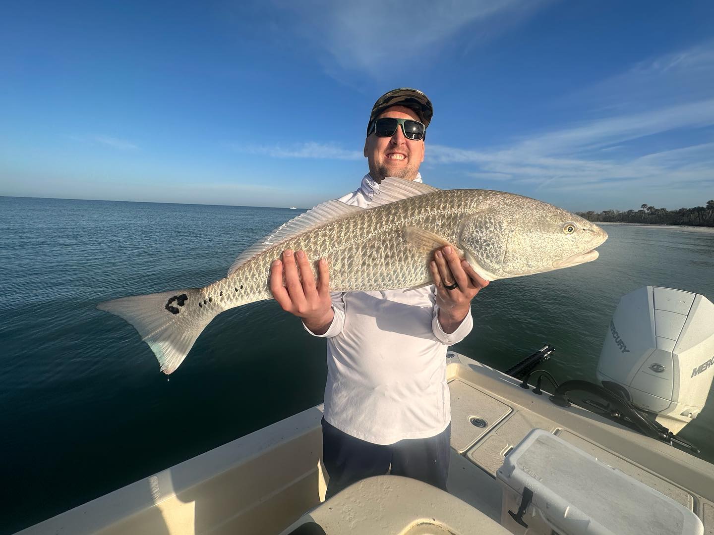 Redfish caught while fishing in FL