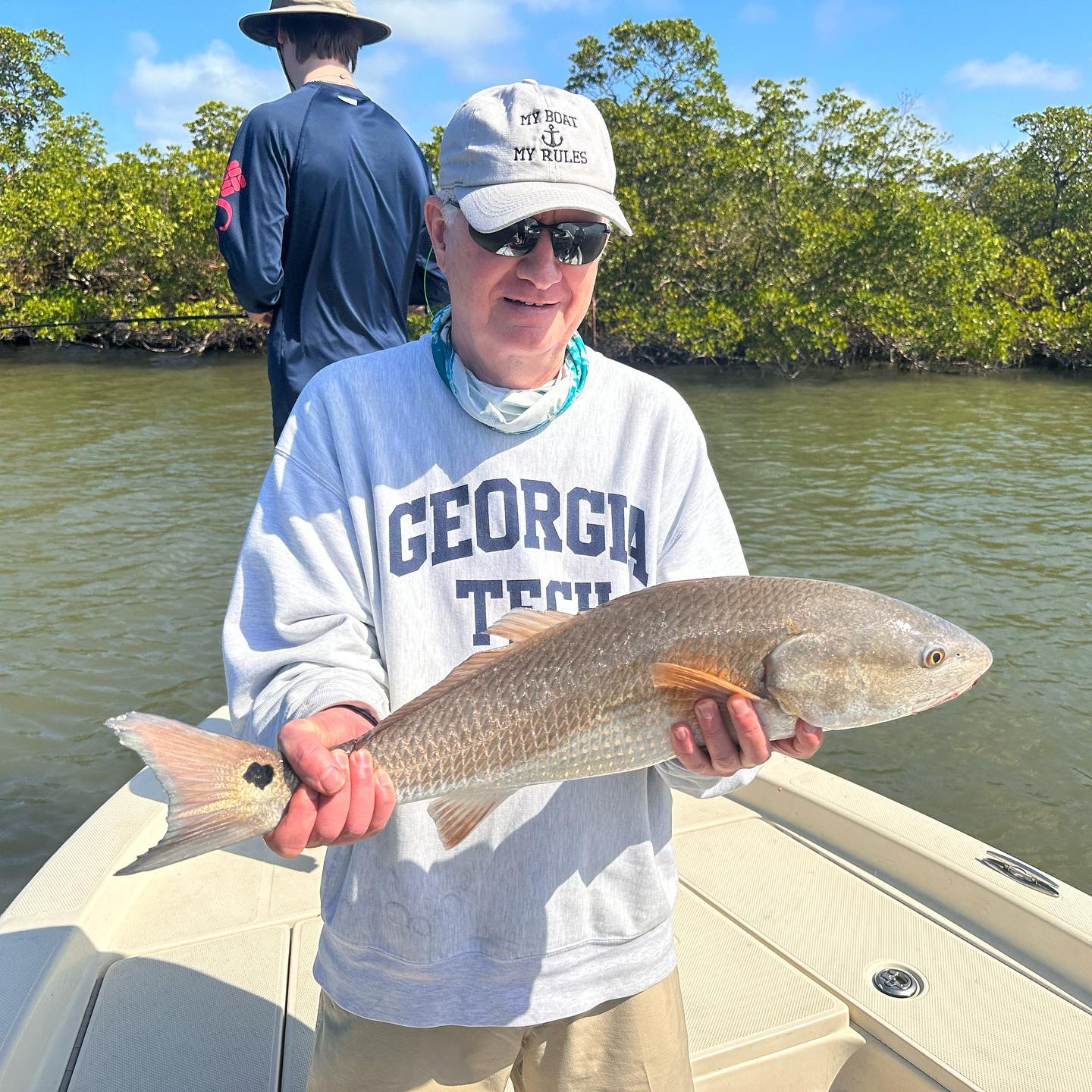 Angler with one fish caught in FL