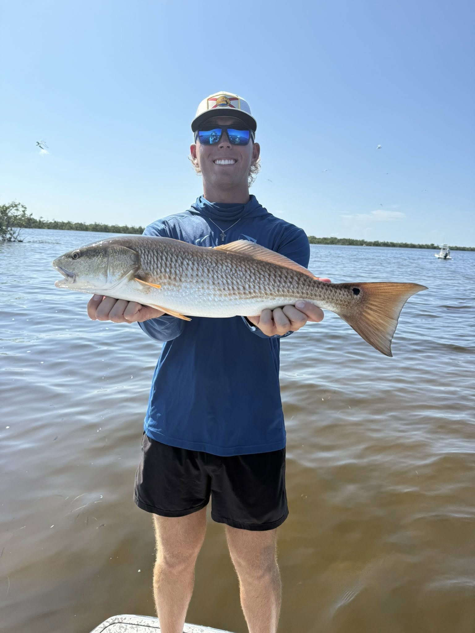 Redfish caught while fishing in FL