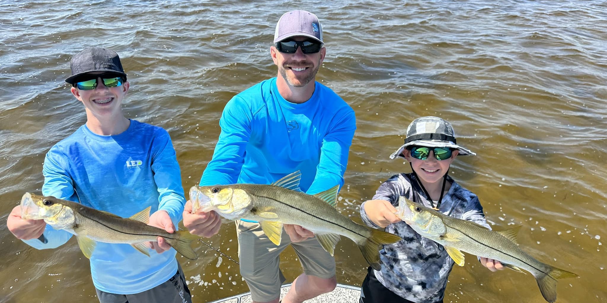 Charlotte Harbor inshore fishing charter boat targeting snook, redfish, and seatrout