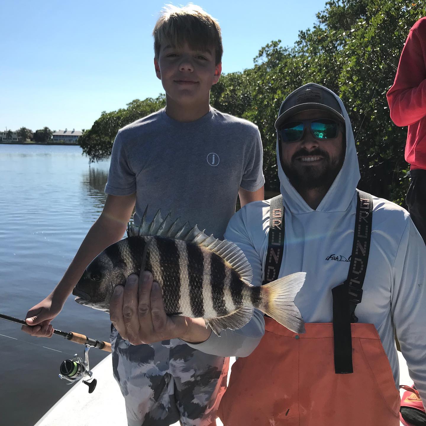 Sheepshead fish caught in St James City