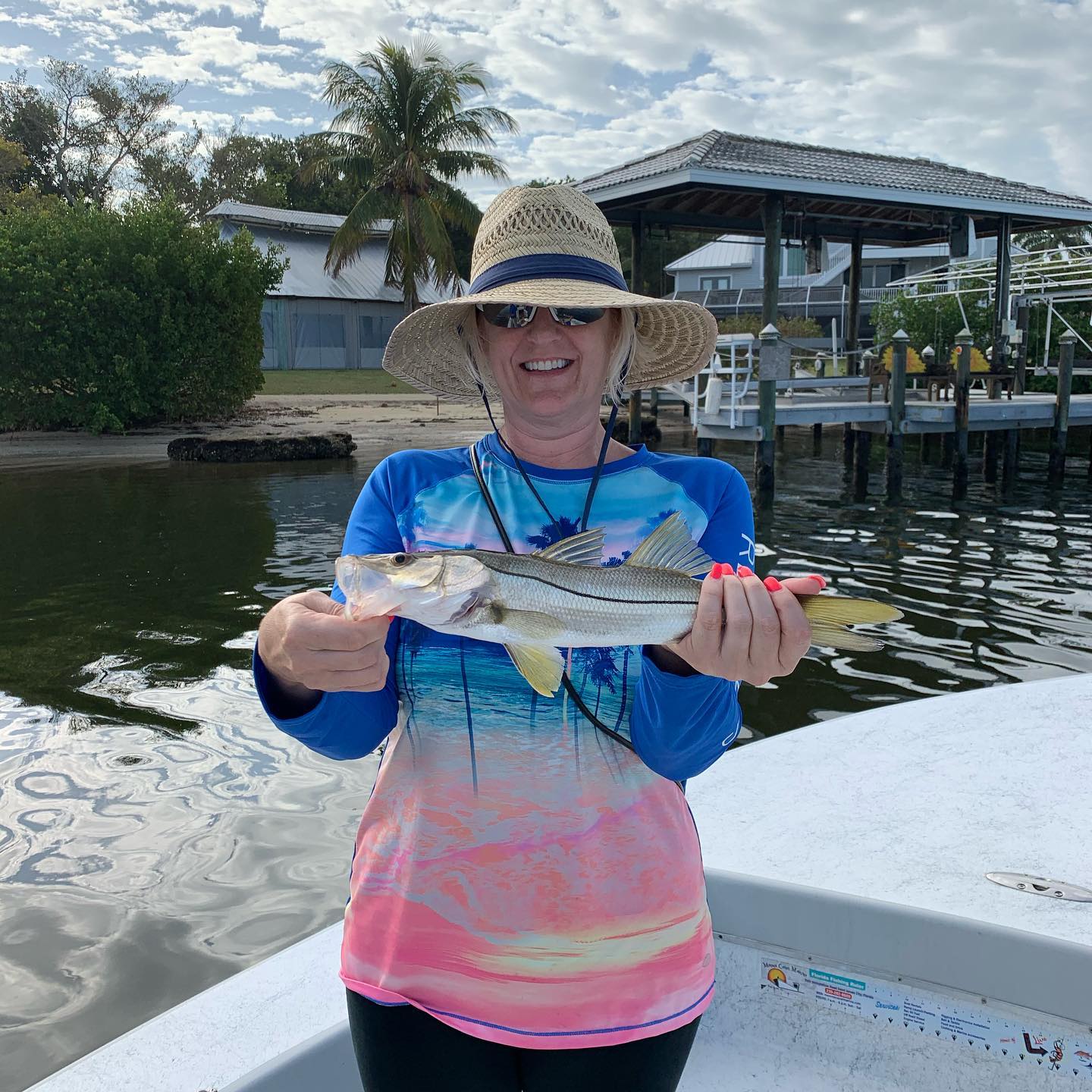 Snook fish caught in St James City