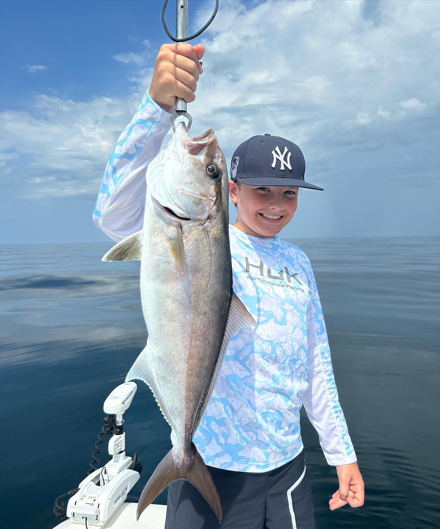Lone angler fishing at Panama City Beach