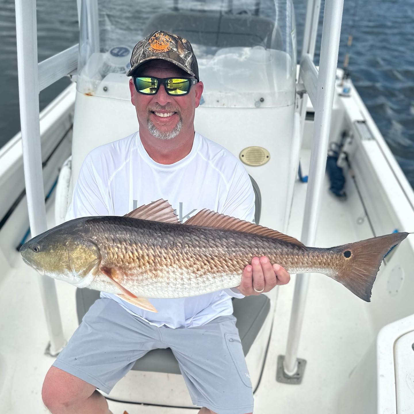 Redfish caught by angler in Panama City Beach