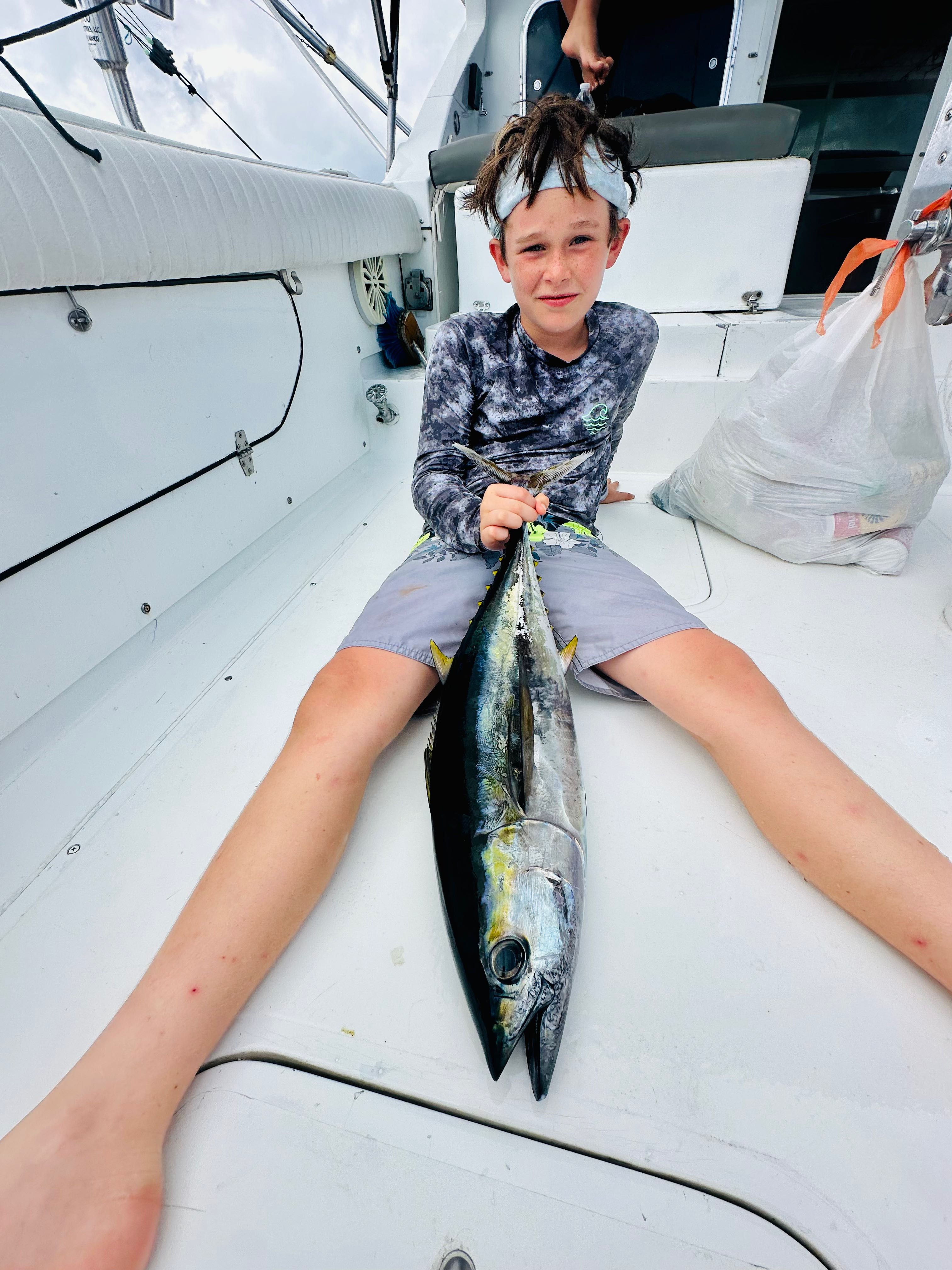 King Mackerel caught during cruises, fishing, tours, and water sports in Playa Flamingo