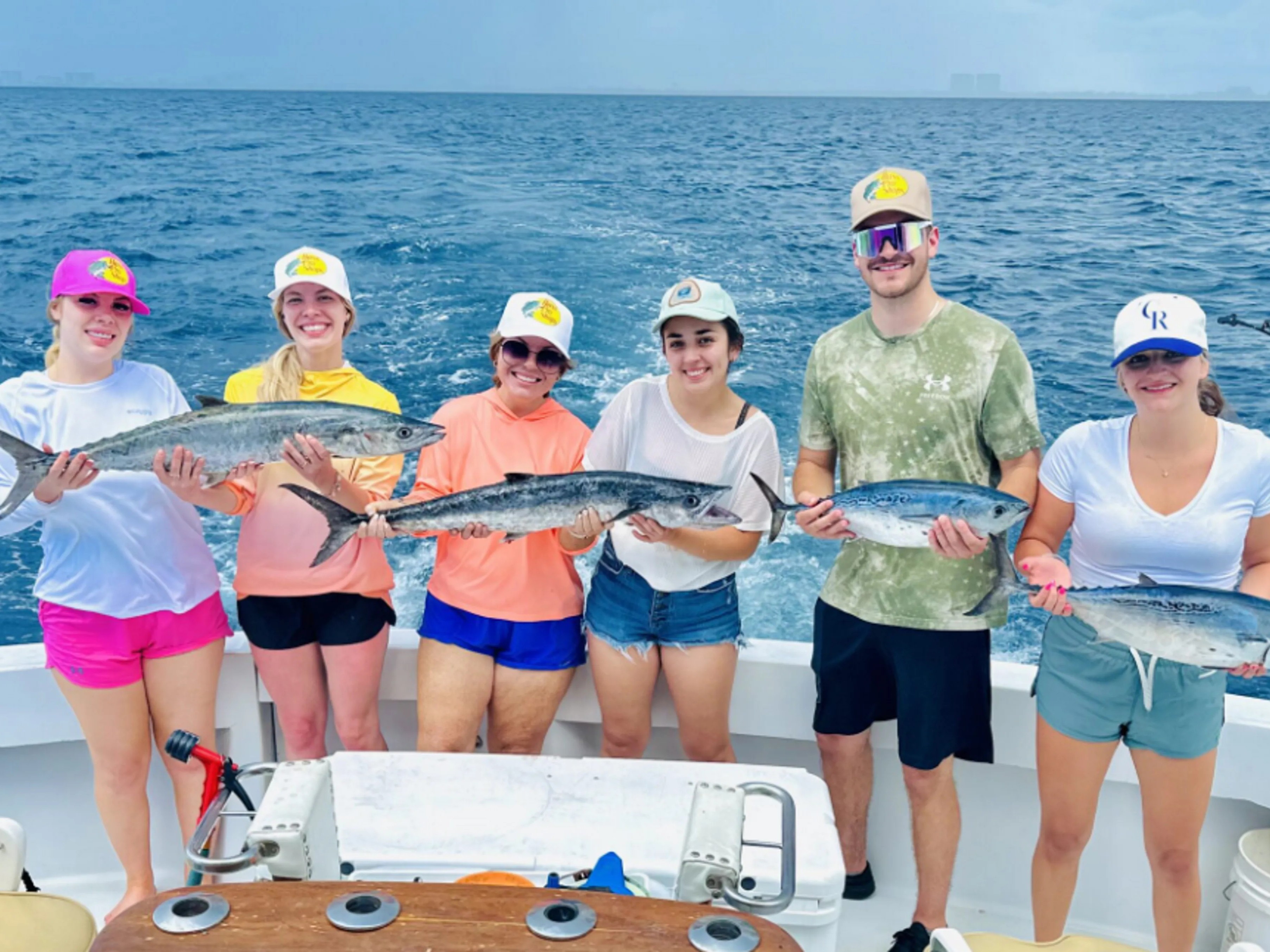 Fort Lauderdale private fishing charter boat 50ft Hatteras offshore deep sea fishing trip