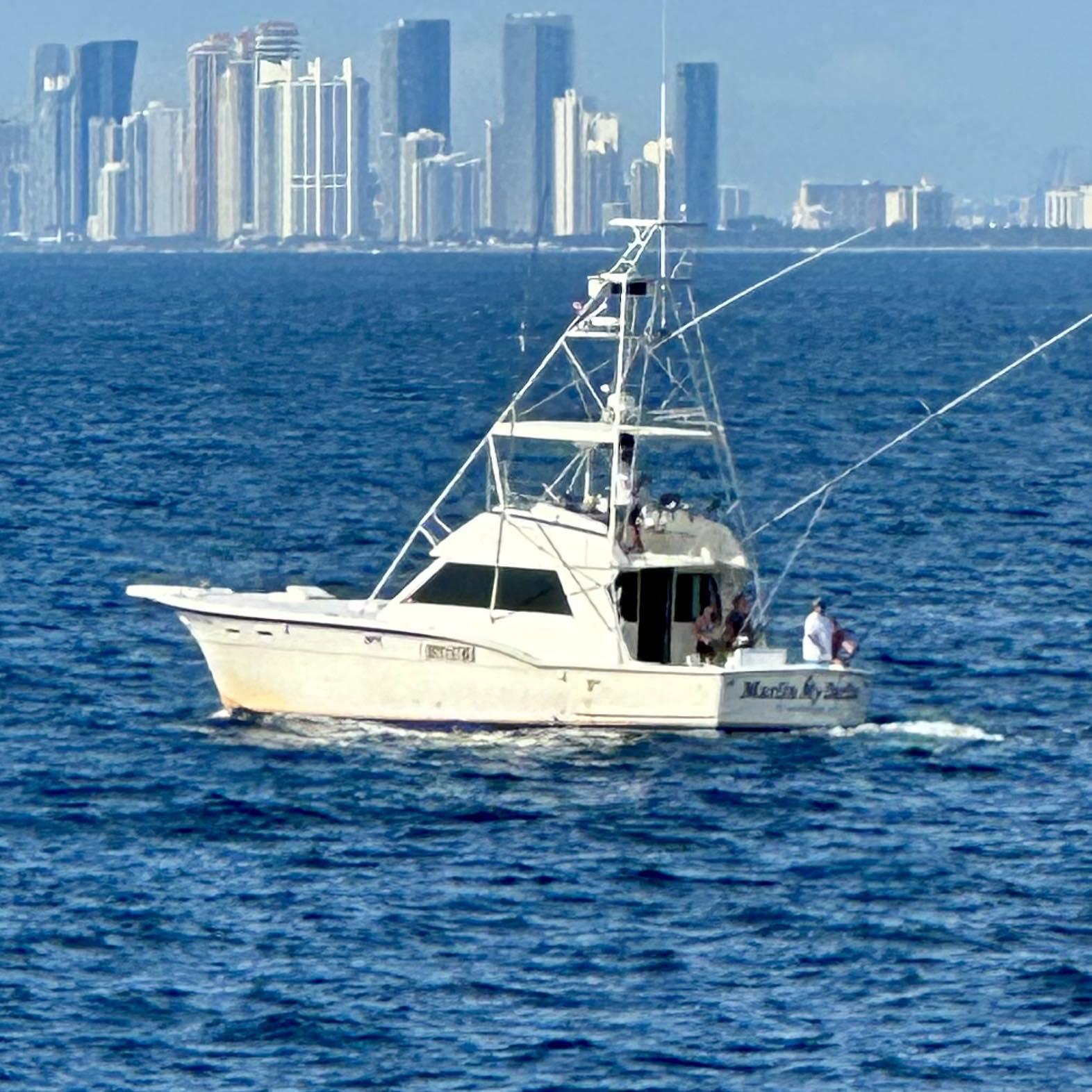 50 ft Hatteras Boat