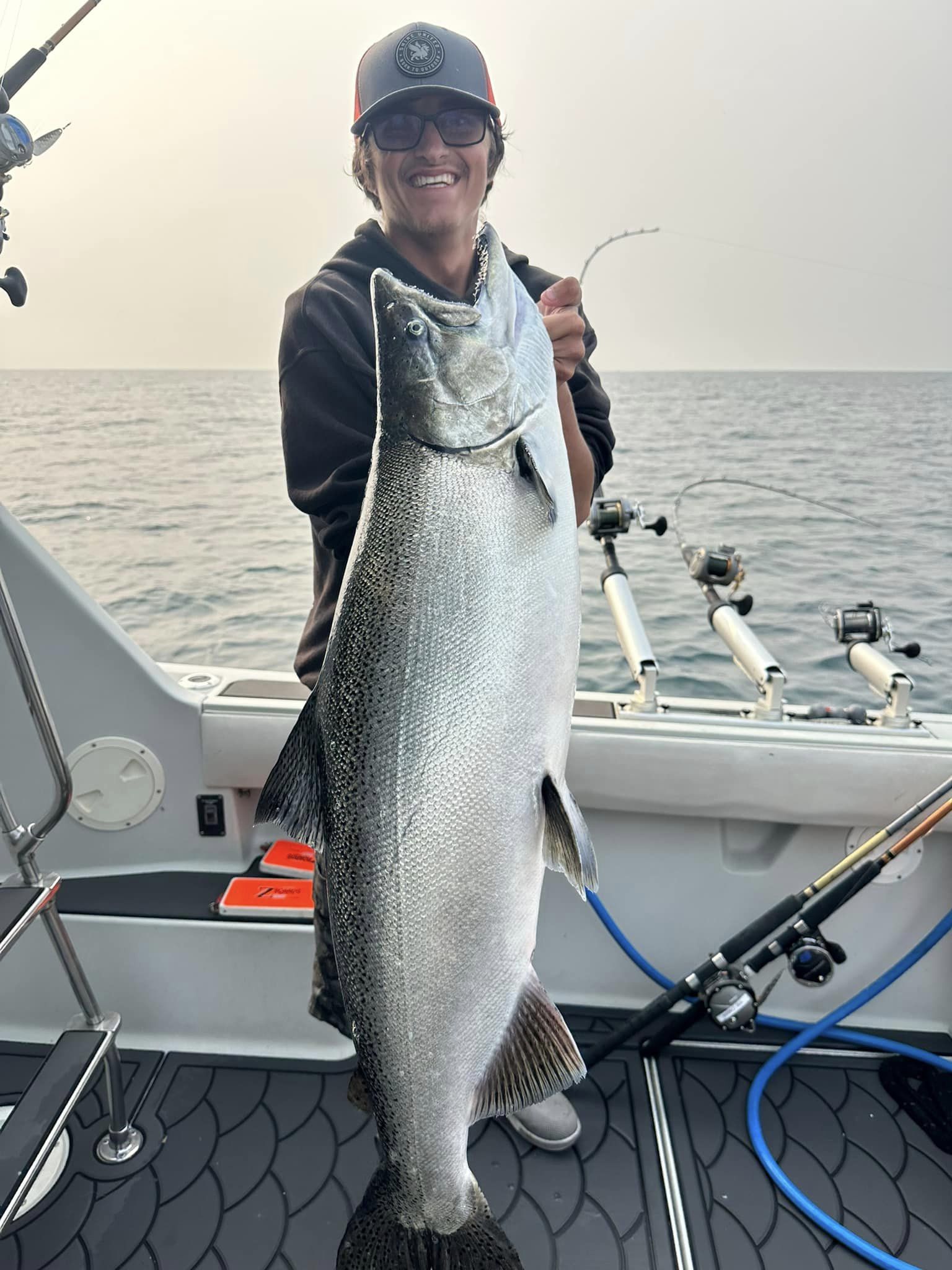 Chinook salmon caught on fishing trip in WI