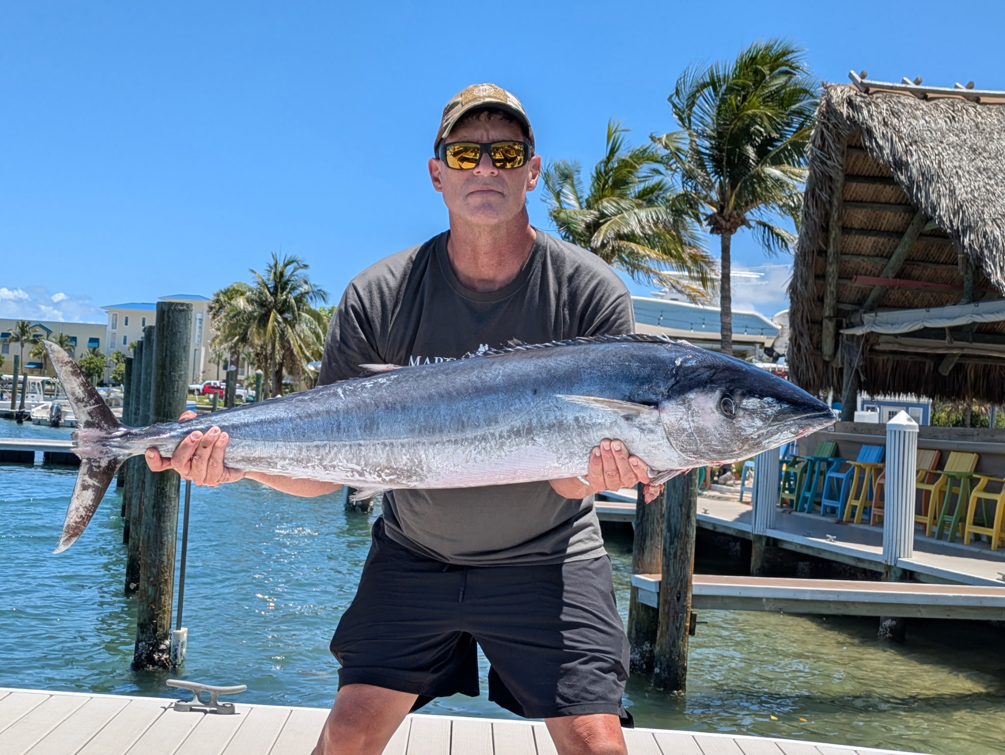 Solo angler fishing in FL