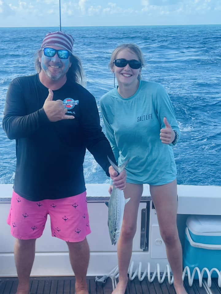 Two anglers fishing in Islamorada