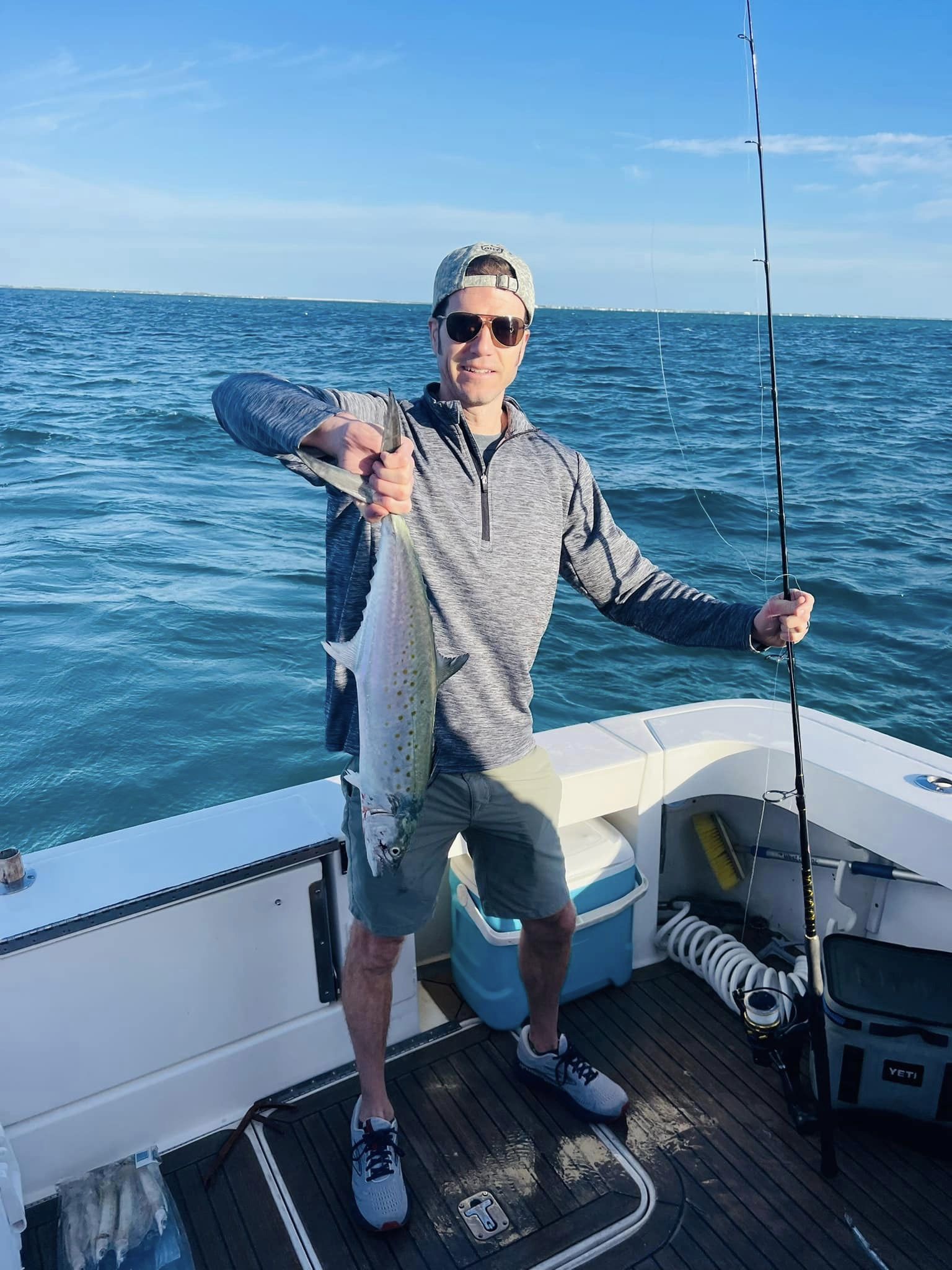 Fishing for Spanish Mackerel in FL