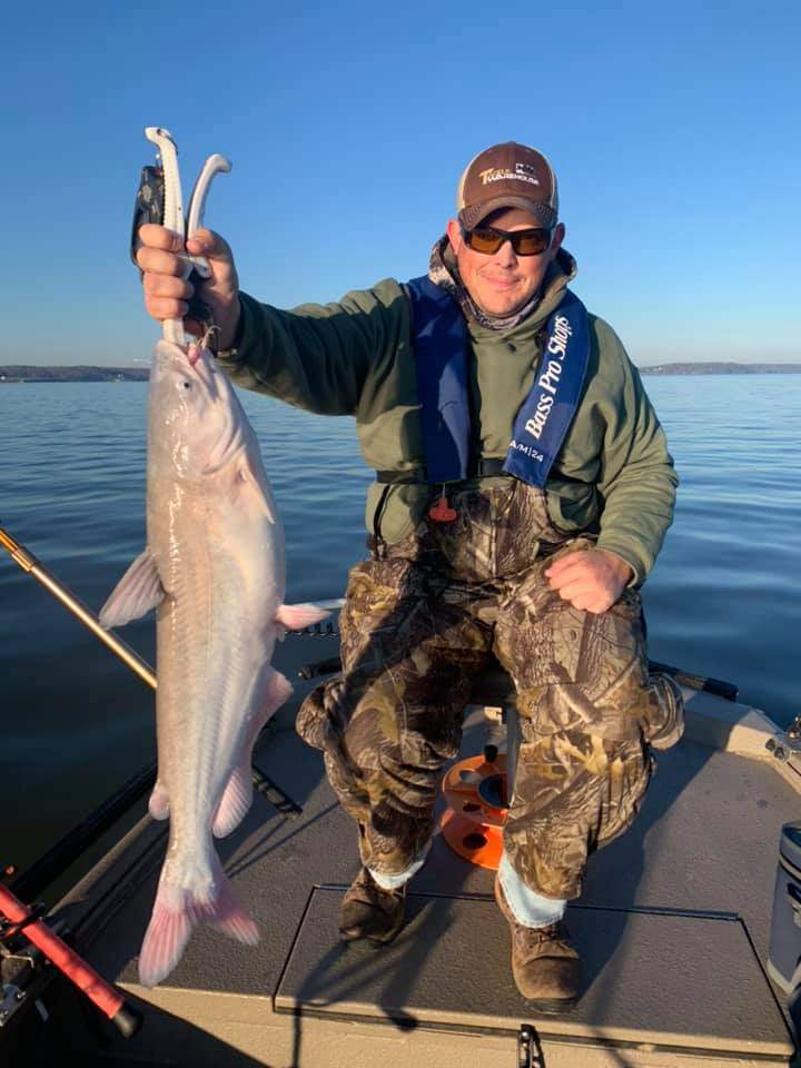 A large Blue Catfish caught in VA