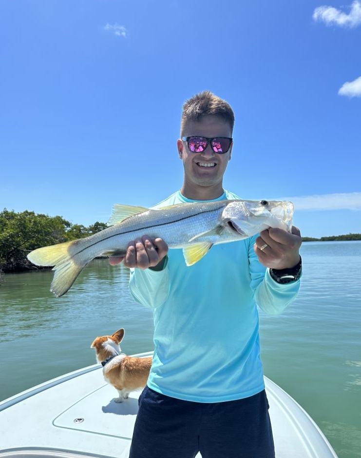Snook, a 24-inch fish caught while fishing in Goodland