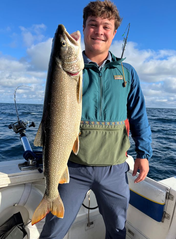 Angler fishing in MI
