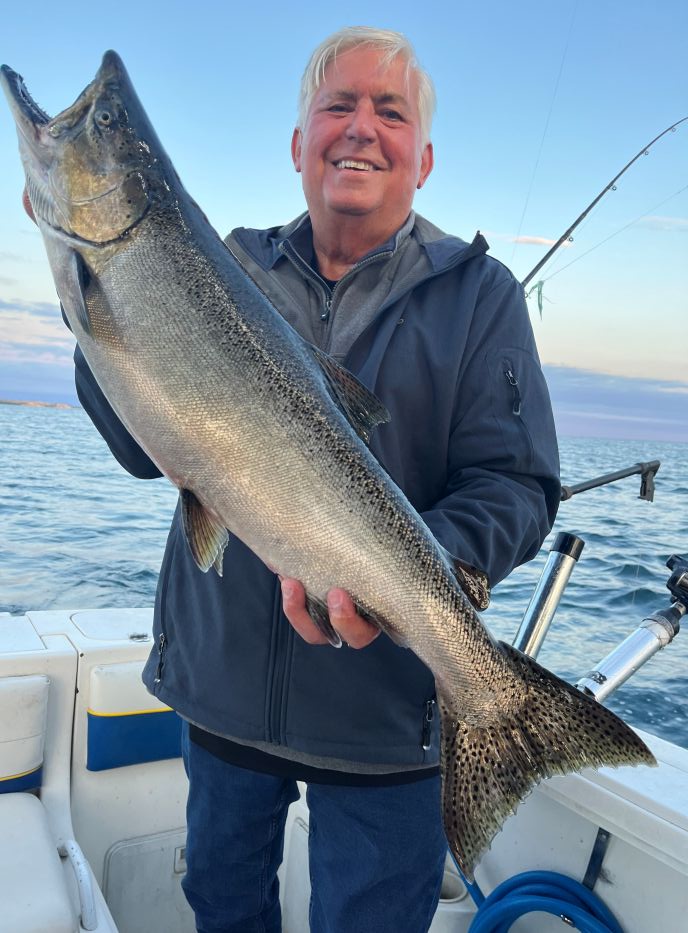Person fishing in MI