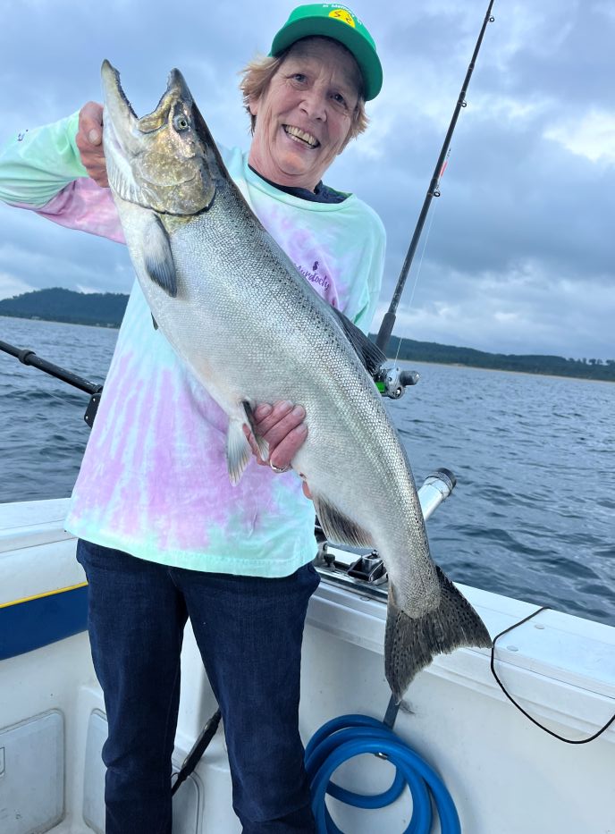 Angler fishing in MI