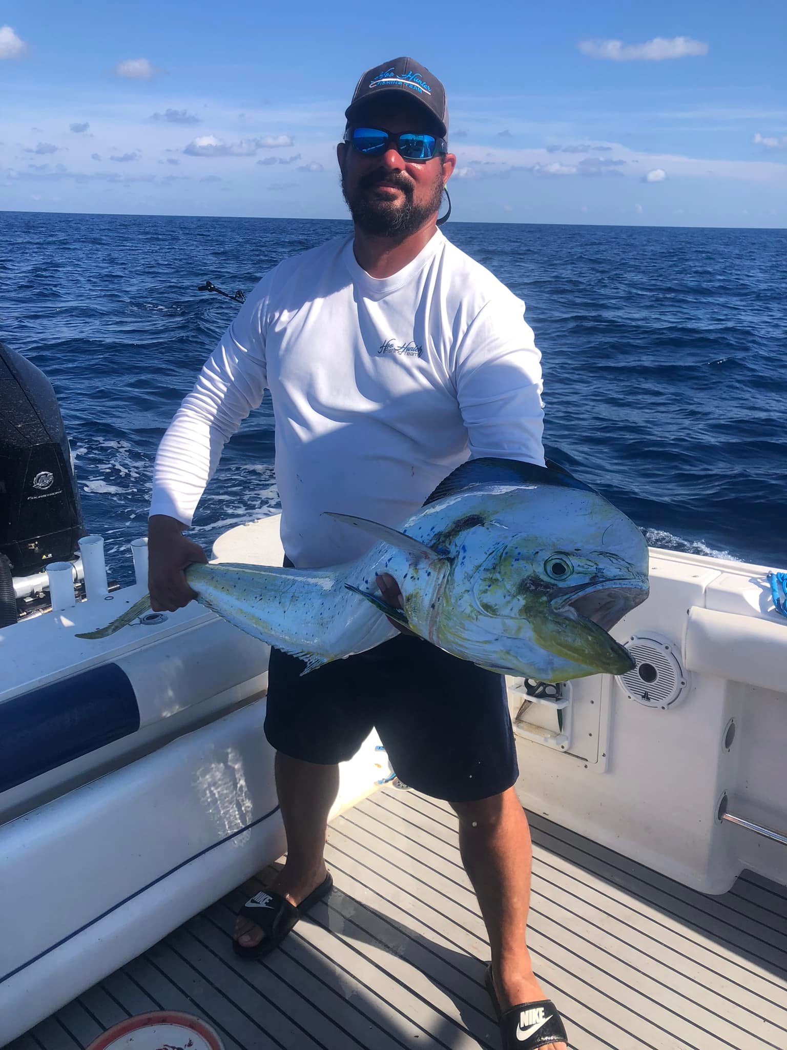 Mahi Mahi fish caught by fisherman in North Carolina
