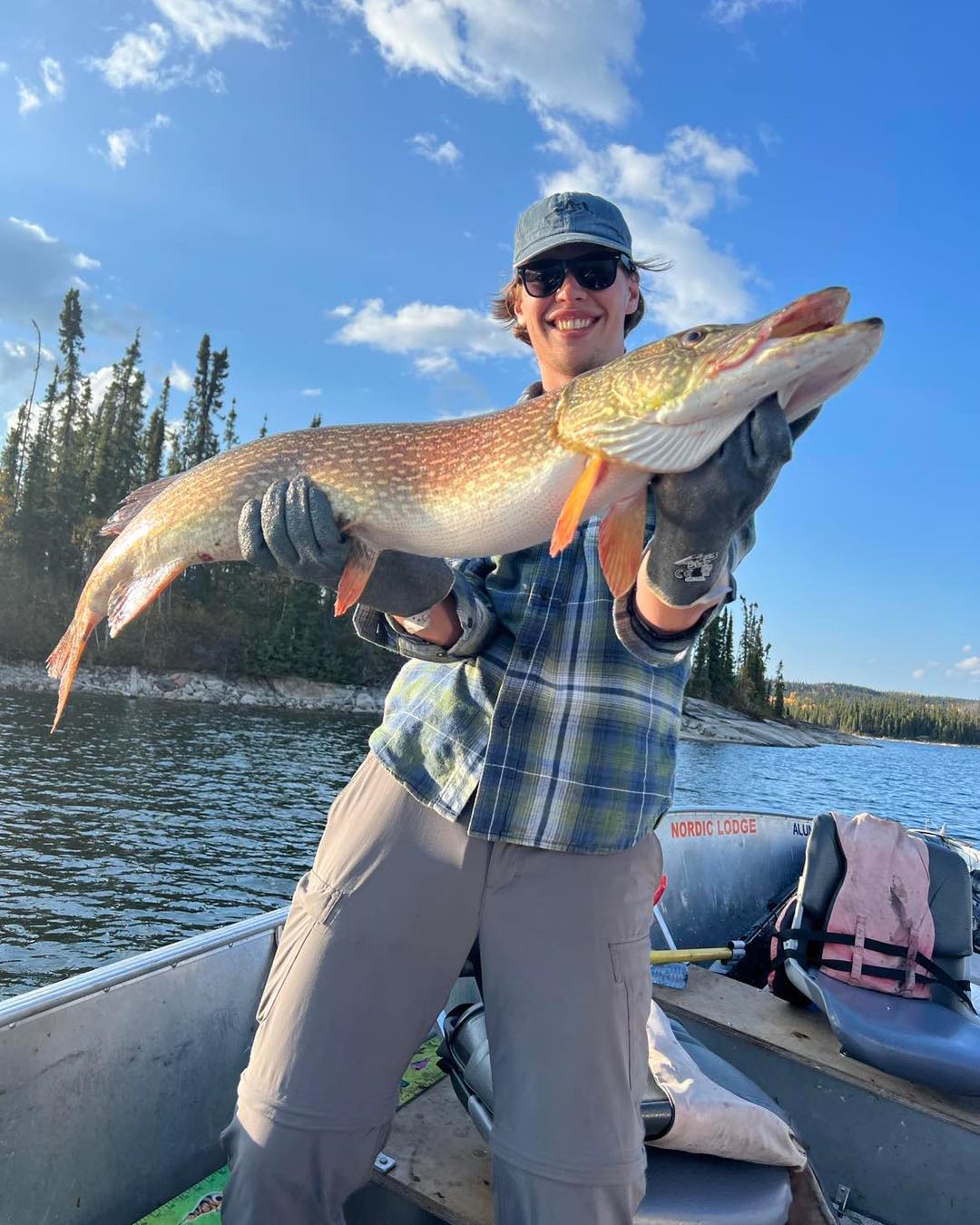 Angler with a 33-inch fish in Southend