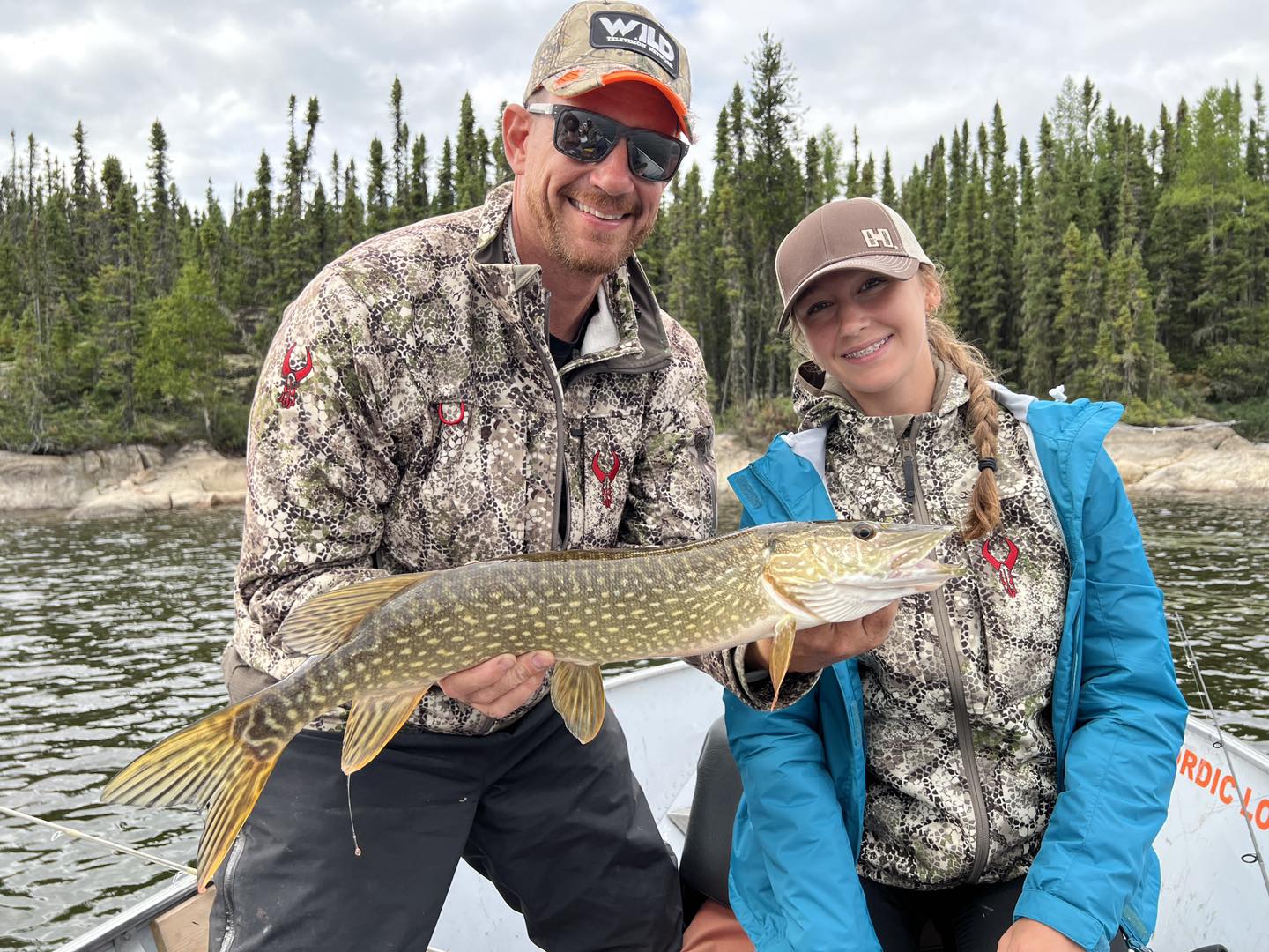 Northern Pike fish caught in Southend