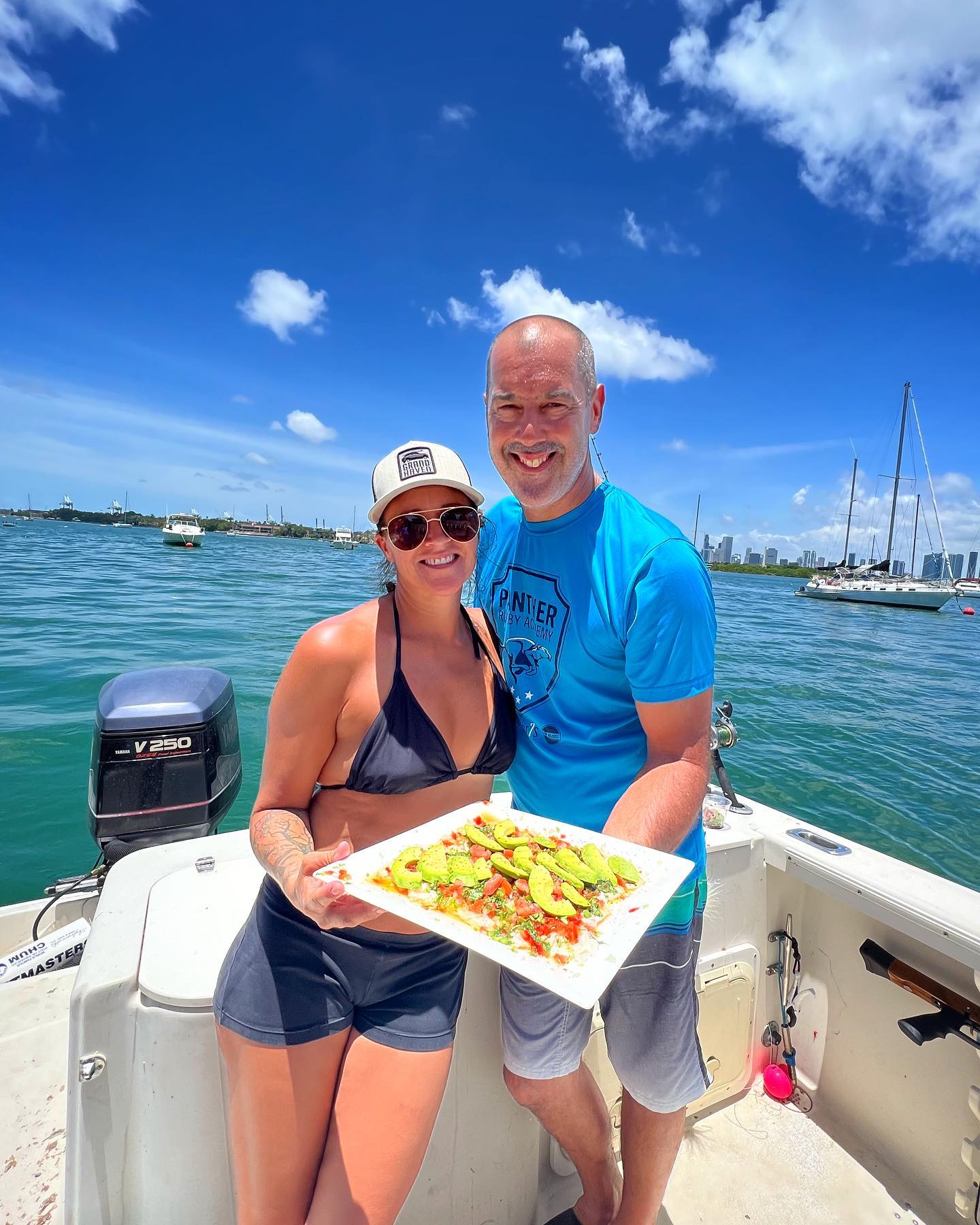 Fishing trip in Miami Beach with 2 people