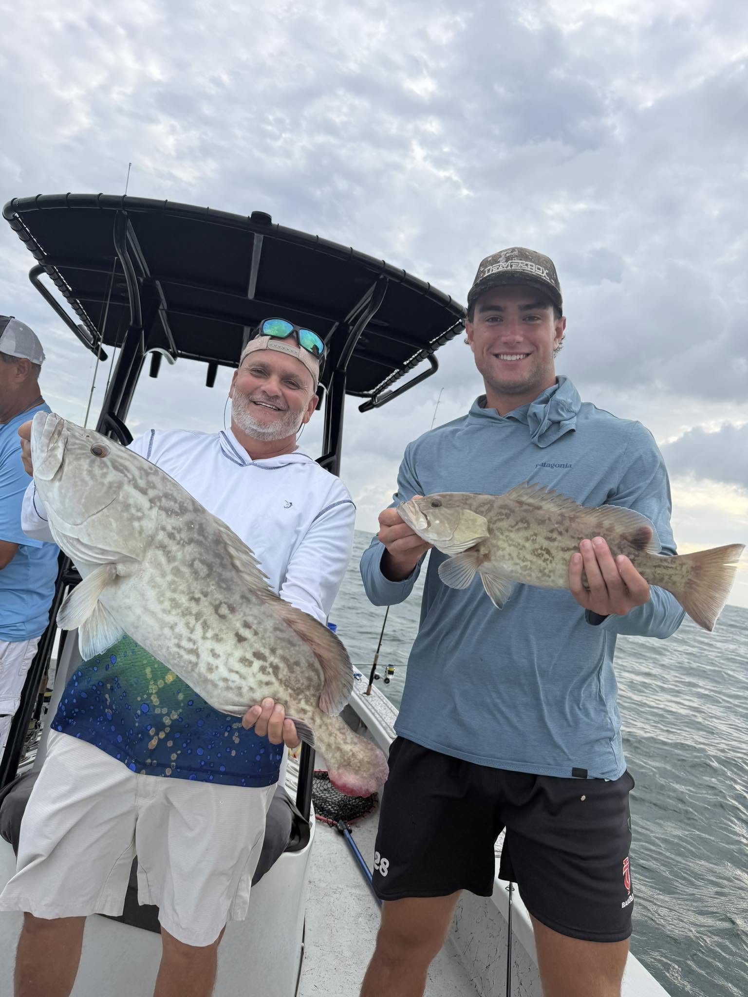 Two gag grouper caught fishing in Riverview FL