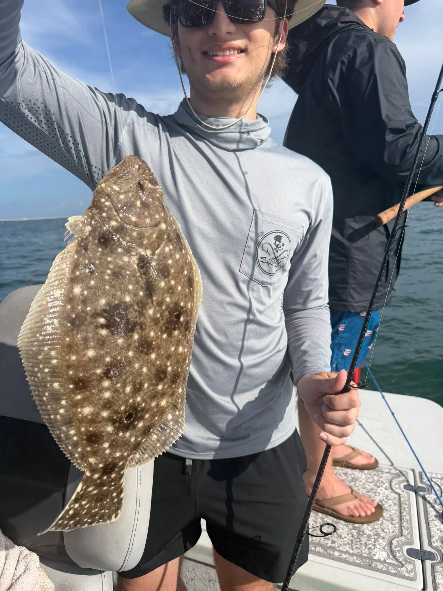 Summer flounder caught fishing in Riverview FL