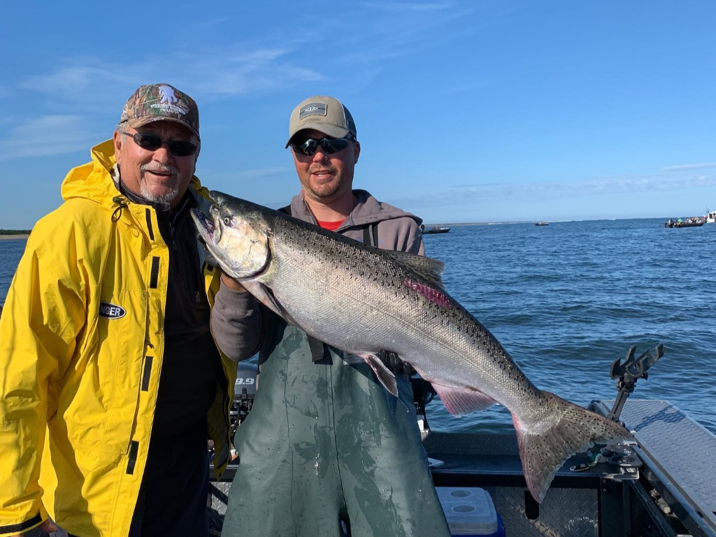 Chinook Salmon caught in Portland