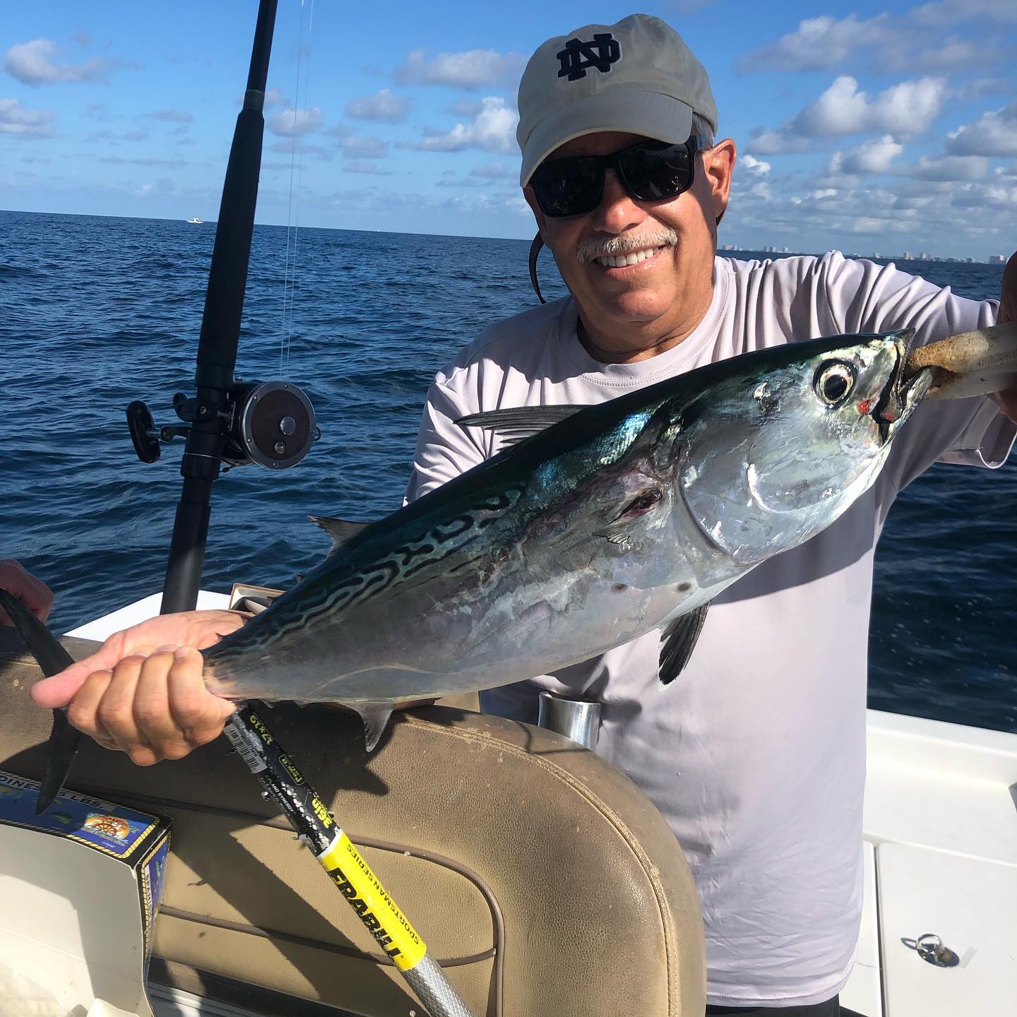 A little tunny fish caught at Panama City Beach