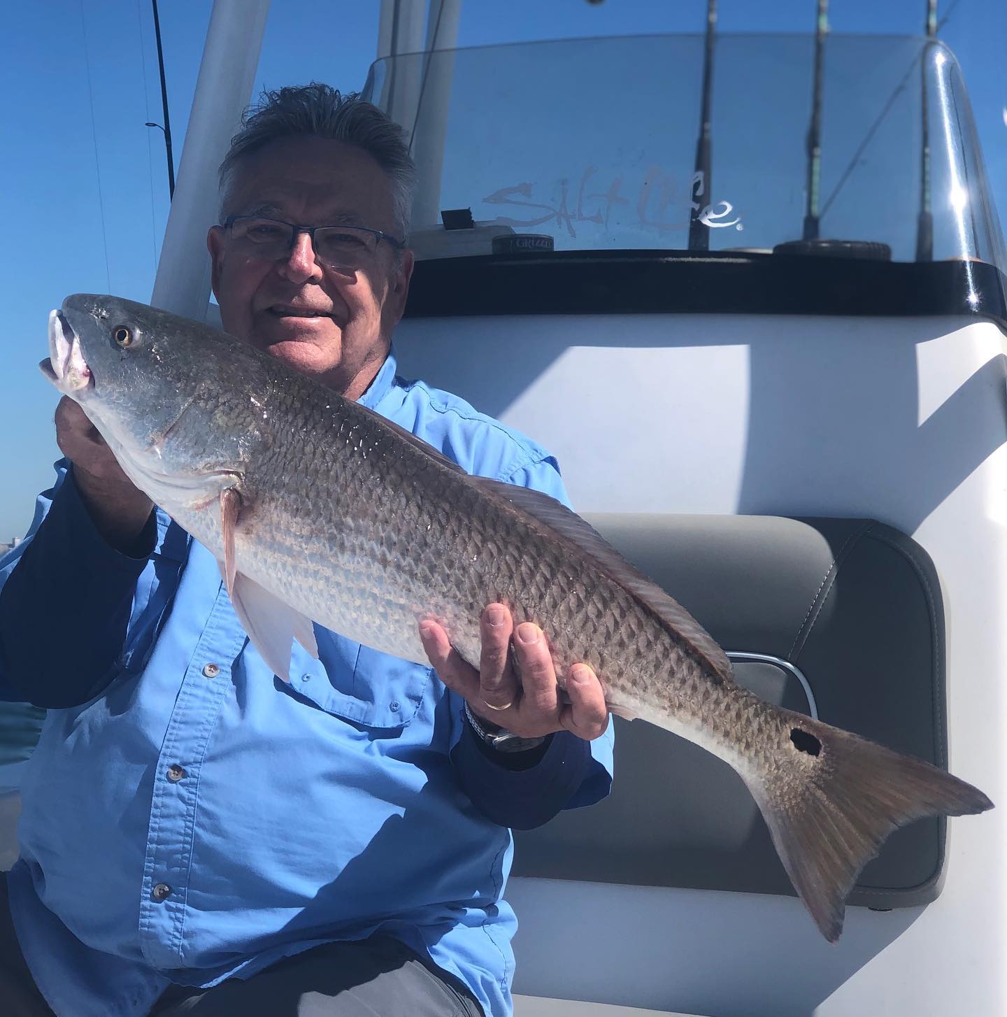 Redfish caught in Panama City Beach